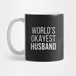 World's Okayest Husband Mug